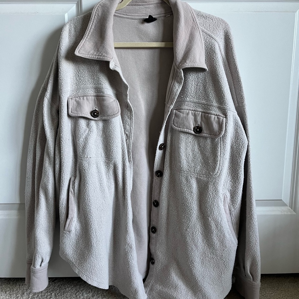 Pacsun gray shacket